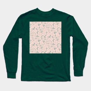 Blush and Sage Magnolias Long Sleeve T-Shirt